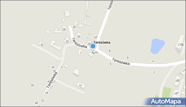 Hrubieszów, Teresówka, 7b, mapa Hrubieszów