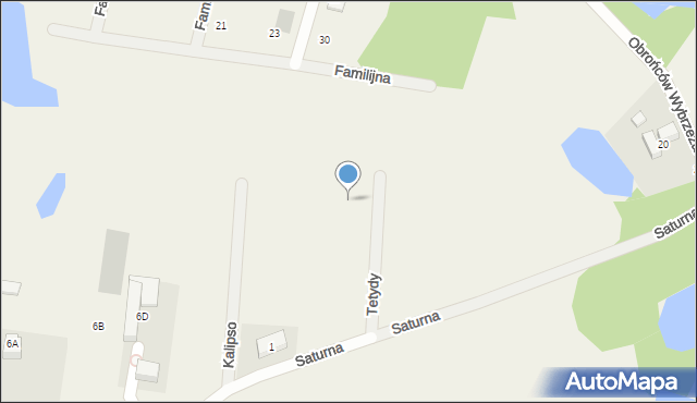 Koleczkowo, Tetydy, 7, mapa Koleczkowo