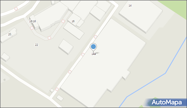 Łódź, Techniczna, 14a, mapa Łodzi