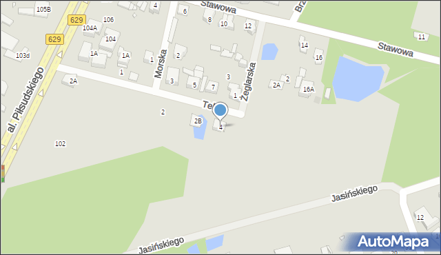 Marki, Teligi Leonida, 4, mapa Marki