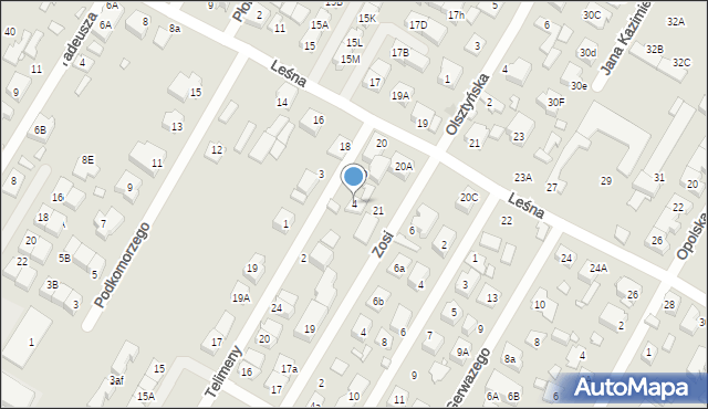 Marki, Telimeny, 4, mapa Marki