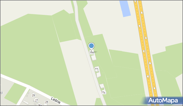 Mikówiec, Tęczowa, 77h, mapa Mikówiec