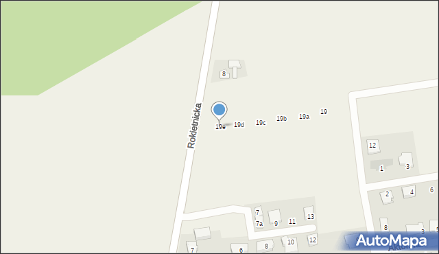 Napachanie, Teatralna, 19e, mapa Napachanie