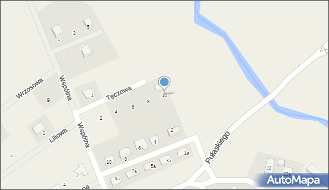 Podgórzyn, Tęczowa, 10, mapa Podgórzyn