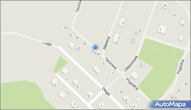 Skarszewy, Tęczowa, 9, mapa Skarszewy