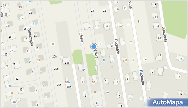 Stasi Las, Tęczowa, 5, mapa Stasi Las