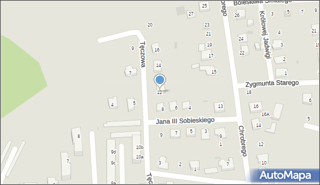 Stepnica, Tęczowa, 12, mapa Stepnica