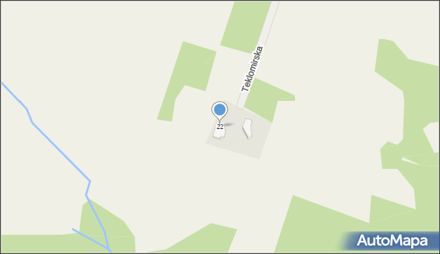 Szyce, Teklomirska, 22, mapa Szyce