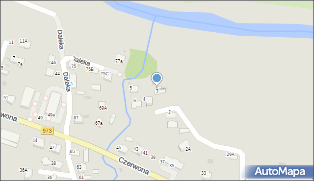 Tarnów, Tęczowa, 3, mapa Tarnów