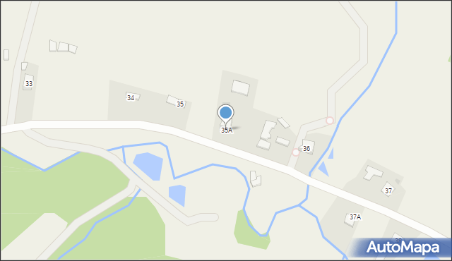 Teleśnica Oszwarowa, Teleśnica Oszwarowa, 35A, mapa Teleśnica Oszwarowa