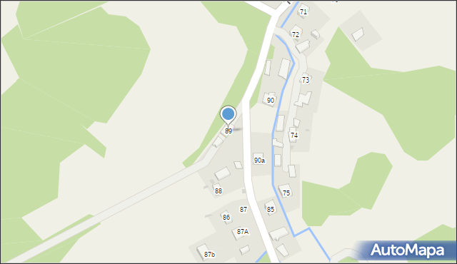 Temeszów, Temeszów, 89, mapa Temeszów