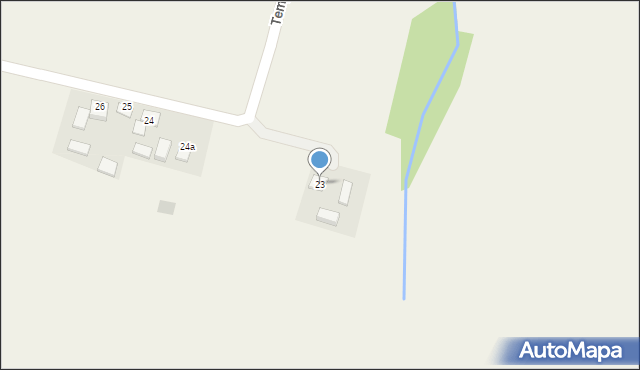 Tempoczów-Rędziny, Tempoczów-Rędziny, 23, mapa Tempoczów-Rędziny