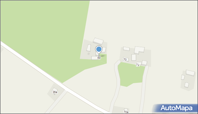 Teodorów, Teodorów, 69, mapa Teodorów