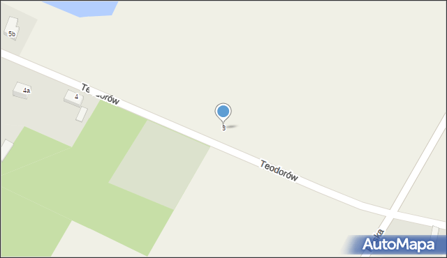Teodorów, Teodorów, 3, mapa Teodorów
