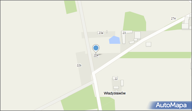 Teodorów, Teodorów, 22A, mapa Teodorów