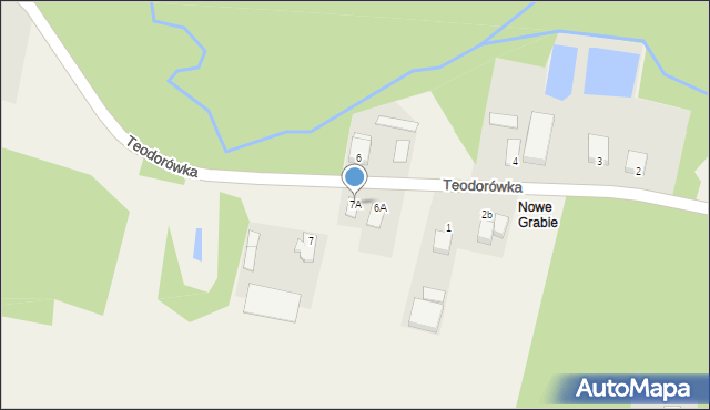 Teodorówka, Teodorówka, 7A, mapa Teodorówka