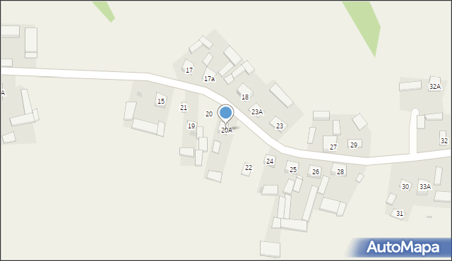 Teodorówka, Teodorówka, 20A, mapa Teodorówka
