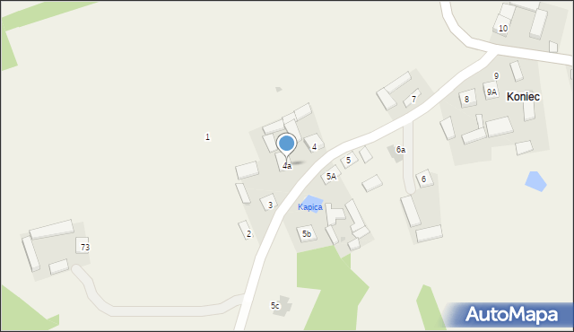Teodorówka, Teodorówka, 4a, mapa Teodorówka