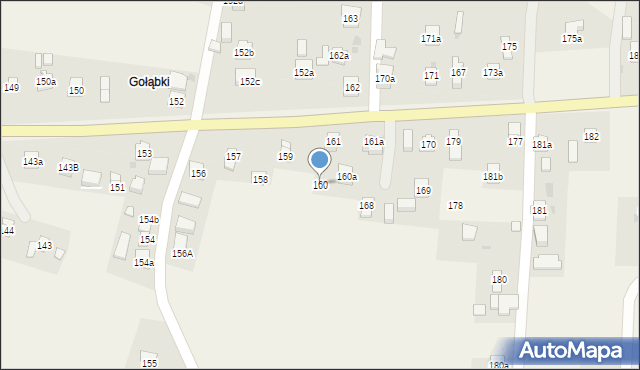 Teodorówka, Teodorówka, 160, mapa Teodorówka