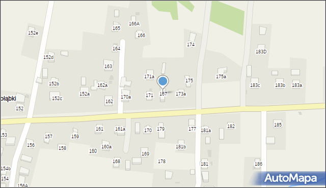 Teodorówka, Teodorówka, 167, mapa Teodorówka
