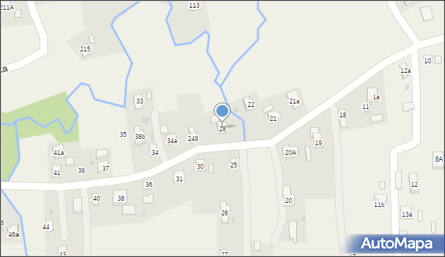 Teodorówka, Teodorówka, 28, mapa Teodorówka