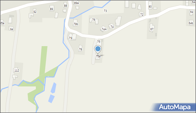 Teodorówka, Teodorówka, 75a, mapa Teodorówka