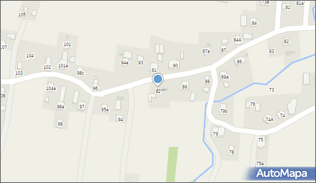 Teodorówka, Teodorówka, 92, mapa Teodorówka