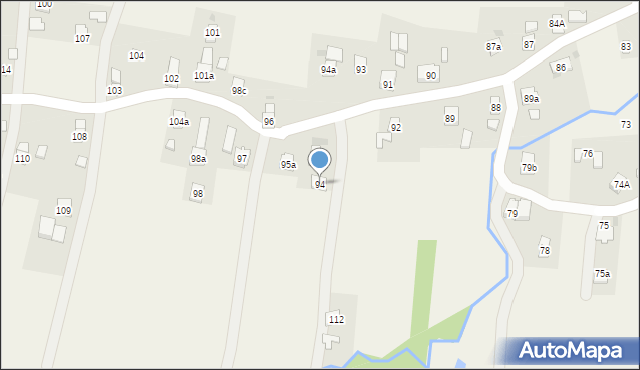 Teodorówka, Teodorówka, 94, mapa Teodorówka