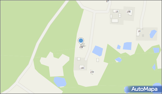 Teodorowo, Teodorowo, 19e, mapa Teodorowo