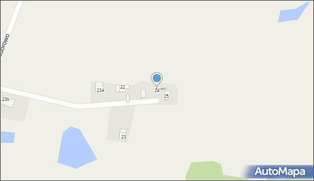 Teodorowo, Teodorowo, 24, mapa Teodorowo