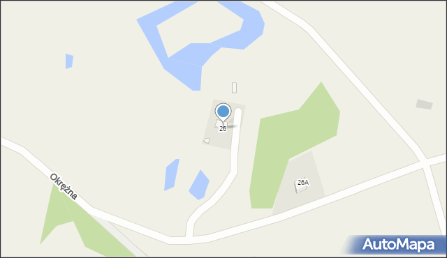 Teodorowo, Teodorowo, 26, mapa Teodorowo