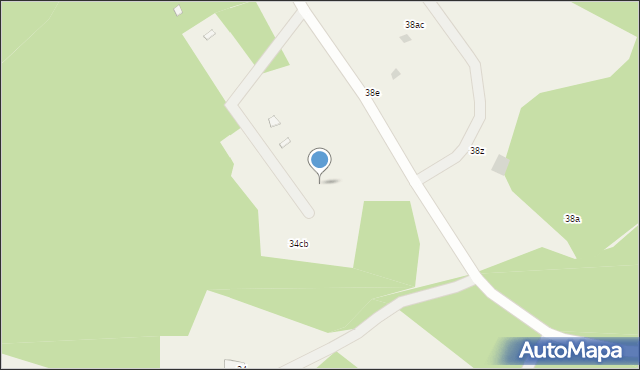 Teodorowo, Teodorowo, 34cc, mapa Teodorowo