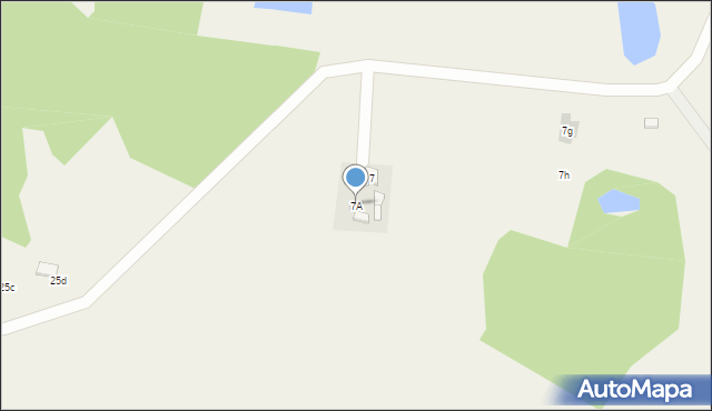 Teodorowo, Teodorowo, 7A, mapa Teodorowo