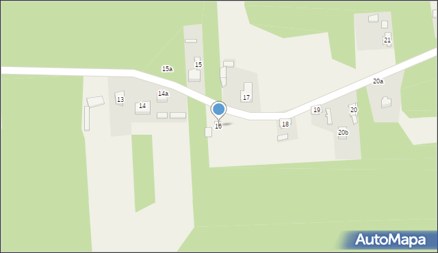 Teodory, Teodory, 16, mapa Teodory