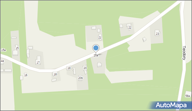 Teodory, Teodory, 20a, mapa Teodory