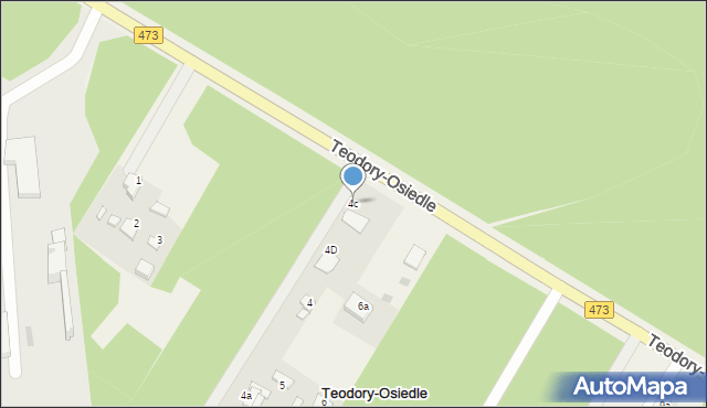 Teodory, Teodory, 4c, mapa Teodory