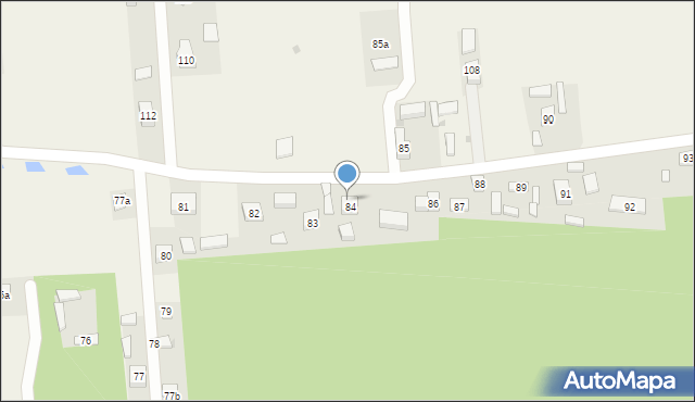 Teodory, Teodory, 84a, mapa Teodory