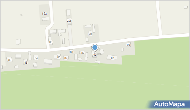 Teodory, Teodory, 91, mapa Teodory