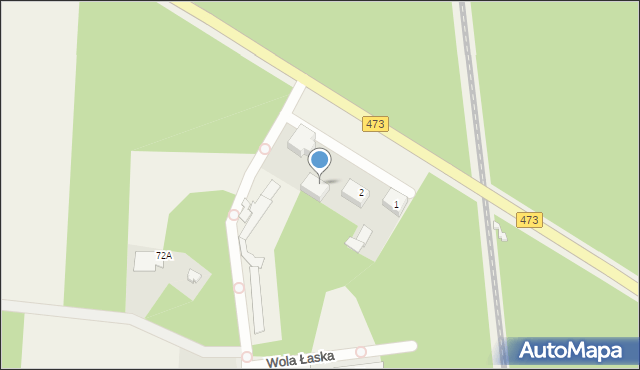 Teodory-Osiedle, Teodory-Osiedle, 3, mapa Teodory-Osiedle