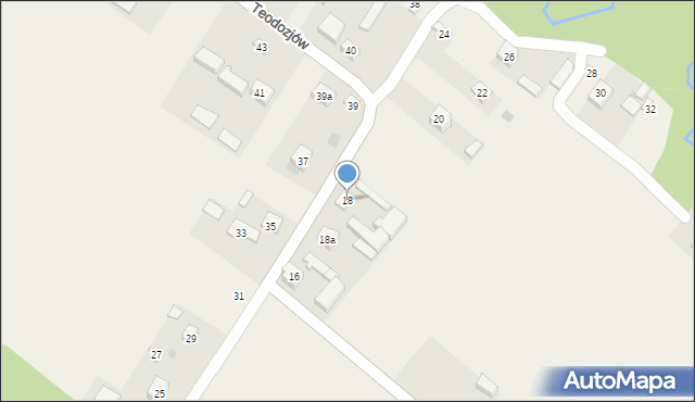 Teodozjów, Teodozjów, 18, mapa Teodozjów
