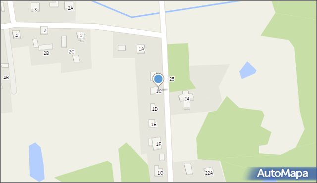 Teofile, Teofile, 1C, mapa Teofile