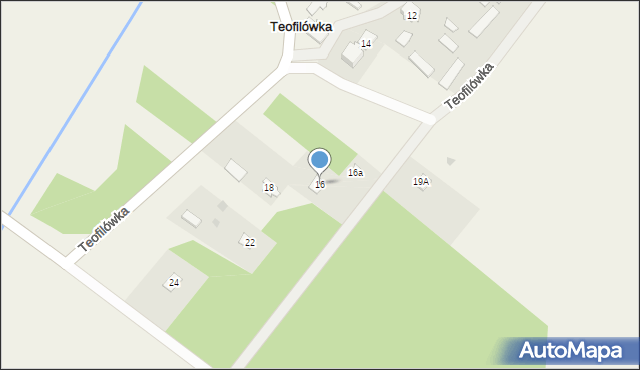 Teofilówka, Teofilówka, 16, mapa Teofilówka