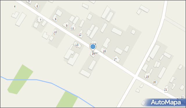 Teolin, Teolin, 15, mapa Teolin