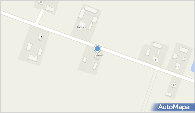 Terebiń, Terebiń, 10, mapa Terebiń