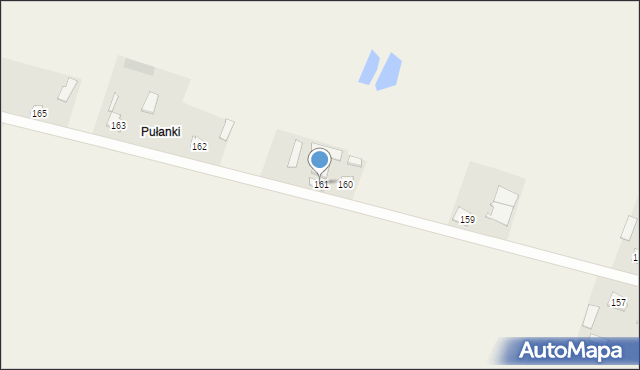 Terebiń, Terebiń, 161, mapa Terebiń