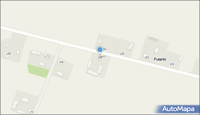 Terebiń, Terebiń, 166, mapa Terebiń