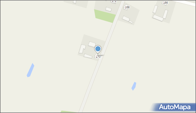 Terebiń, Terebiń, 170, mapa Terebiń