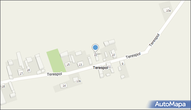 Terespol, Terespol, 12, mapa Terespol