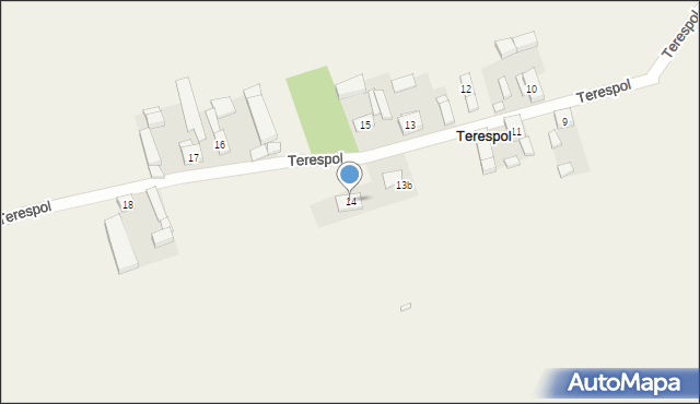 Terespol, Terespol, 14, mapa Terespol