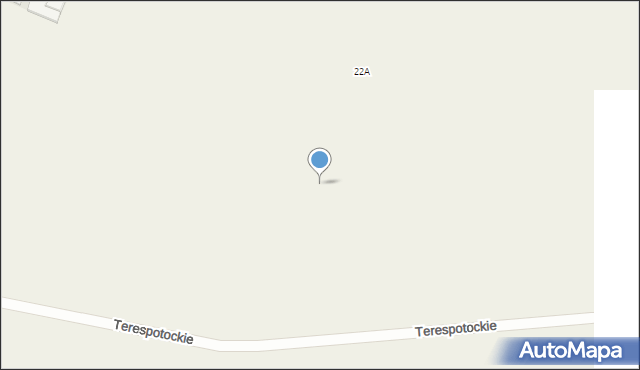 Terespotockie, Terespotockie, 22A, mapa Terespotockie